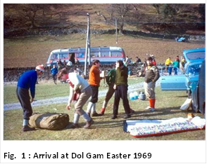  
Fig.  7 : Arrival at Dol Gam Easter 1969

