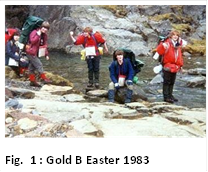  
Fig.  11 : Gold B Easter 1983

