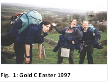  
Fig.  15: Gold C Easter 1997

